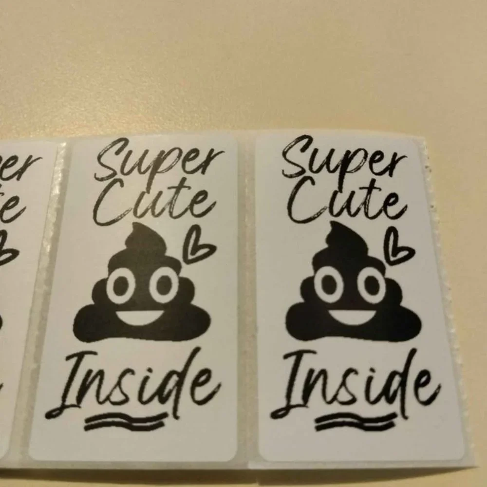💙100 Super Cute- Shipping Labels Thermal Packaging Stickers 2.25